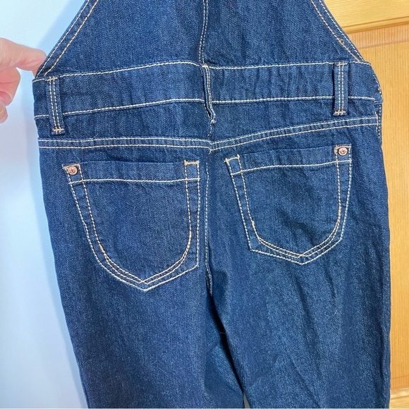 Jordache Girls Overall Gold Patch Blue Size XL (14/16) - Picture 10 of 14
